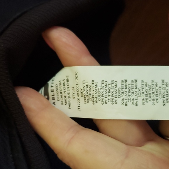 🎄🎄NWT FABLETICS KIRA JACKET BLK. XXL 16-18 - Picture 14 of 16